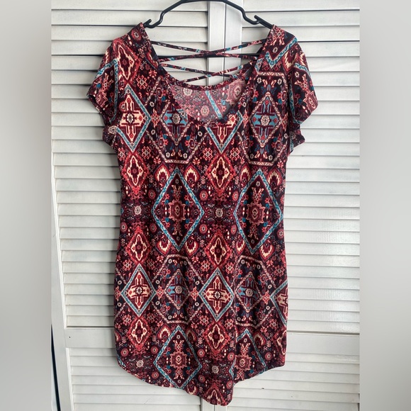 No Boundaries Aztec bodycon dress - Picture 2 of 5